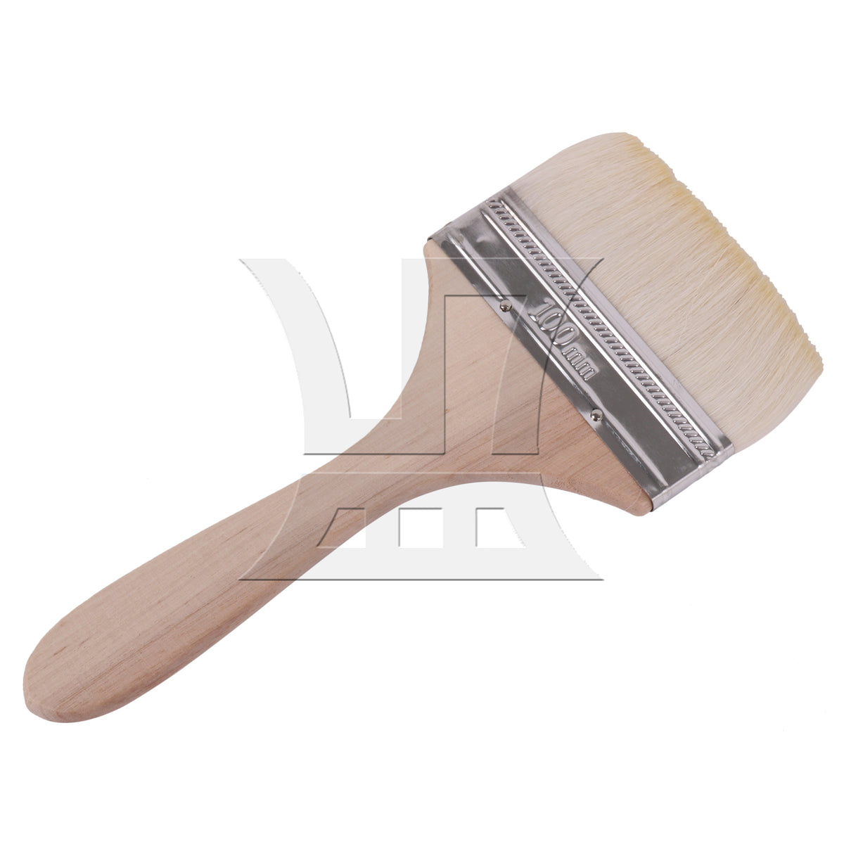 BQLZR 1pc Wool Paint Brush Soft Bristles 4 Inches Wide for Wall Graffiti, Large Area Coloring