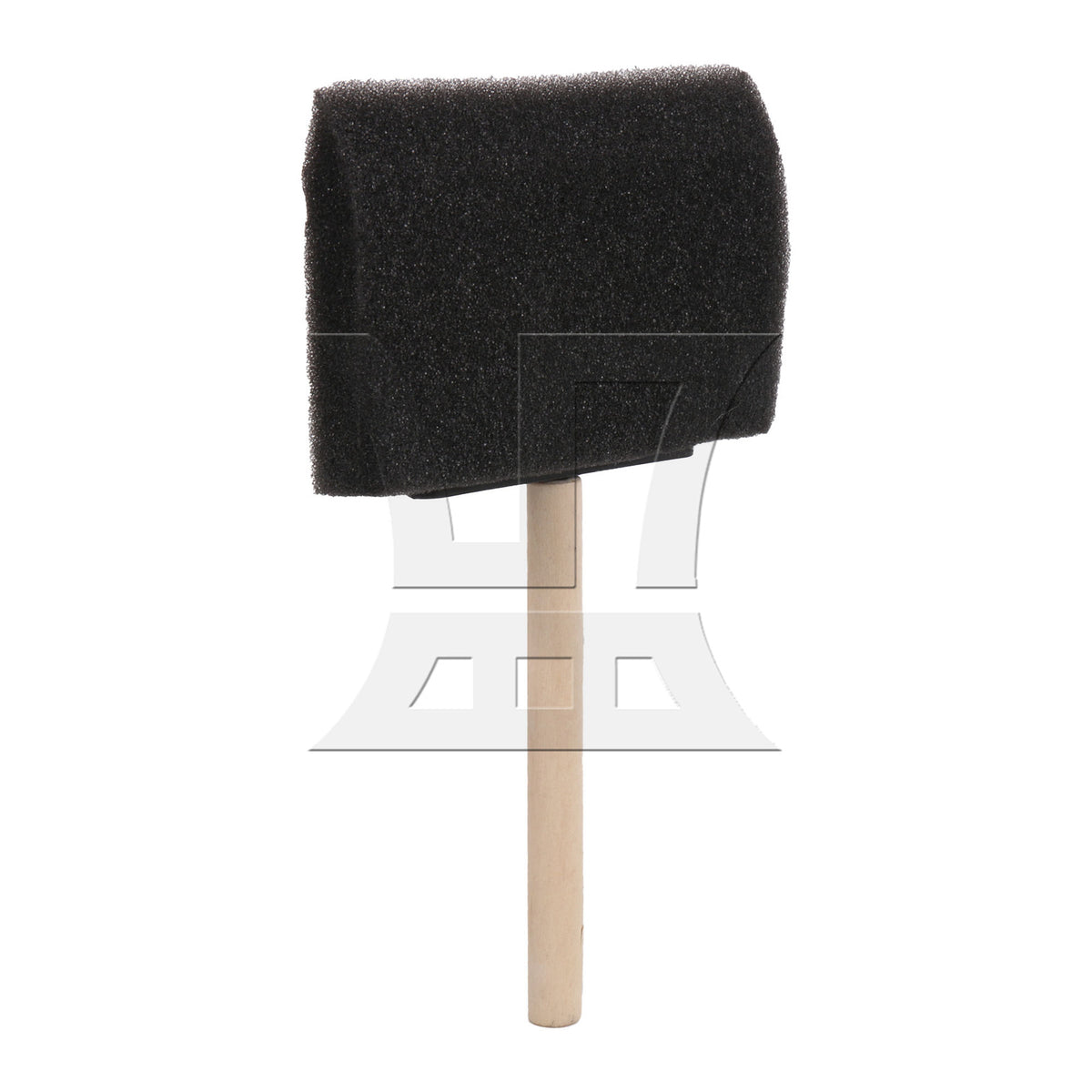 BQLZR 1pc Sponge Brush with Bristles 4 Inches Wide for Wall Graffiti, Large Area Coloring