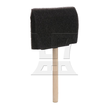 BQLZR 1pc Sponge Brush with Bristles 4 Inches Wide for Wall Graffiti, Large Area Coloring