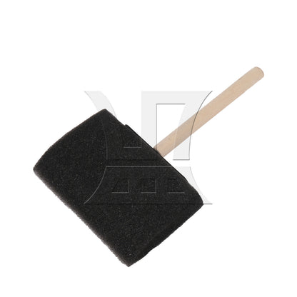 BQLZR 1pc Sponge Brush with Bristles 4 Inches Wide for Wall Graffiti, Large Area Coloring