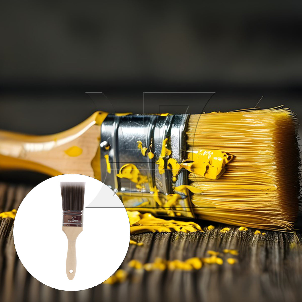 BQLZR 1pc Removal Brush 2 Inches Wide for Wall Graffiti, Large Area Coloring