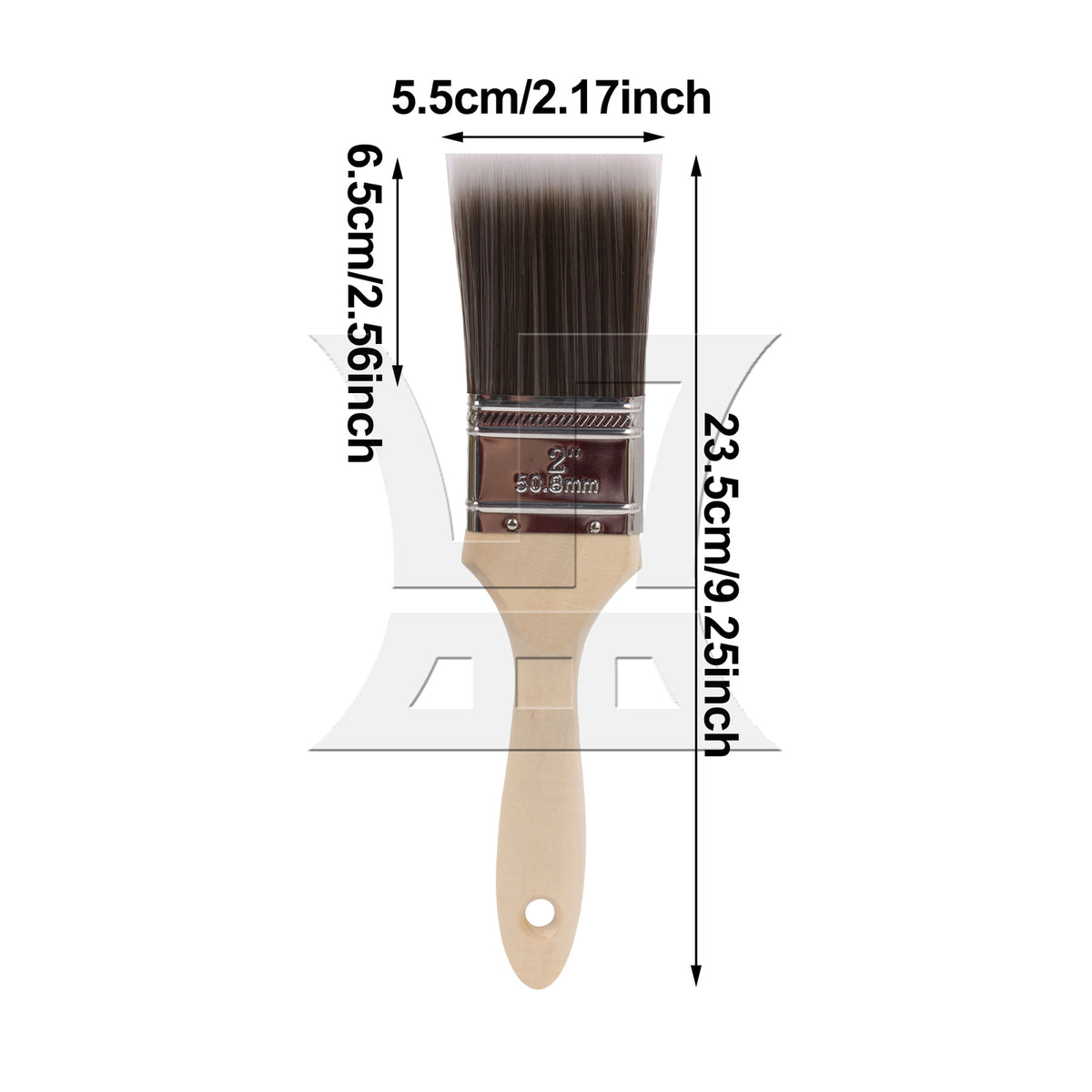 BQLZR 1pc Removal Brush 2 Inches Wide for Wall Graffiti, Large Area Coloring