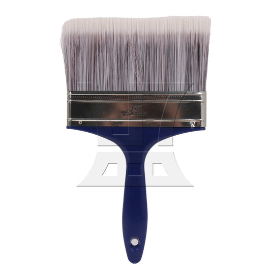 BQLZR 1pc Paint Brush Blue Rubber Handle Bristles 6 Inches Wide for Wall Graffiti, Large Area Coloring