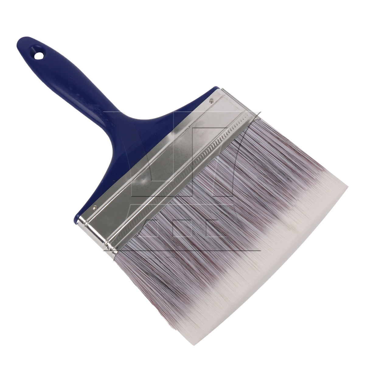 BQLZR 1pc Paint Brush Blue Rubber Handle Bristles 6 Inches Wide for Wall Graffiti, Large Area Coloring