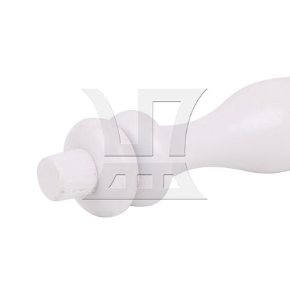 BQLZR 1PC Wooden Balusters Spindles White for Kitchen Windows Woodworking 7.4x1.8cm