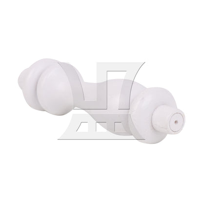 BQLZR 1PC Wooden Balusters Spindles White for Kitchen Windows Woodworking 7.4x1.8cm