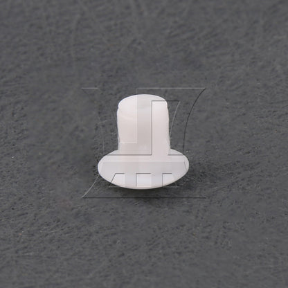 BQLZR 1pc Furniture Plastic Hole Plug 4.5mm White for Shelves Cabinets