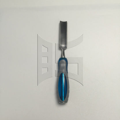 BQLZR 1pc Woodworking Plastic Handle Semicircle Chisel 24mm for Sculpture Art