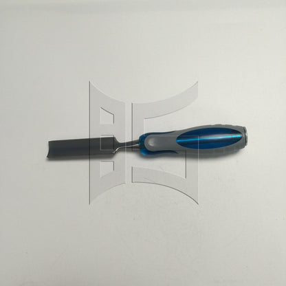 BQLZR 1pc Woodworking Plastic Handle Semicircle Chisel 24mm for Sculpture Art