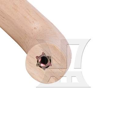BQLZR Wooden Drawer Pulls Handle 9.6cm Hole Spacing for Furniture