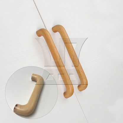 BQLZR Wooden Drawer Pulls Handle 9.6cm Hole Spacing for Furniture