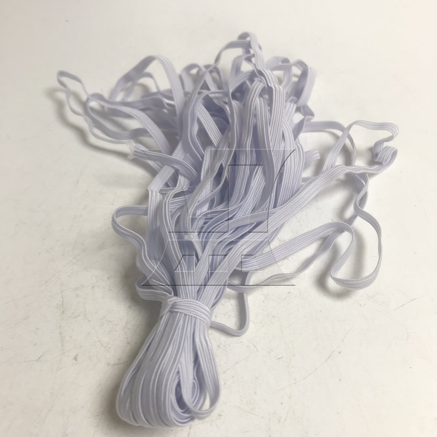 BQLZR  1pc Sewing Knit Elastic Band for Wristband Trousers White 1000x0.5cm