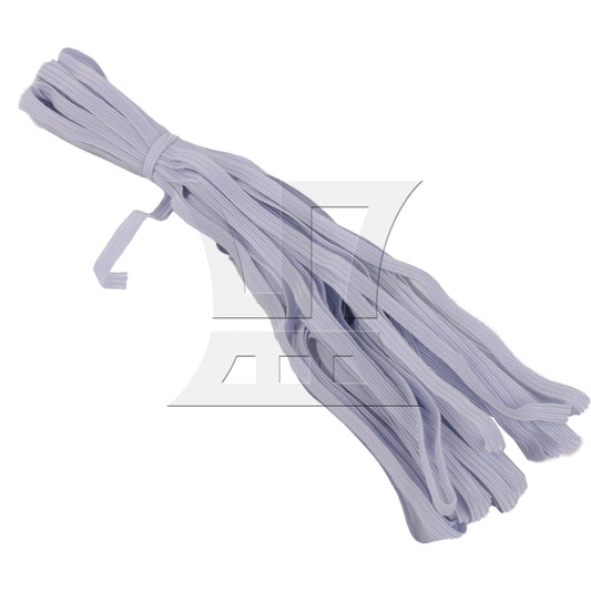 BQLZR  1pc Sewing Knit Elastic Band for Wristband Trousers White 1000x0.5cm