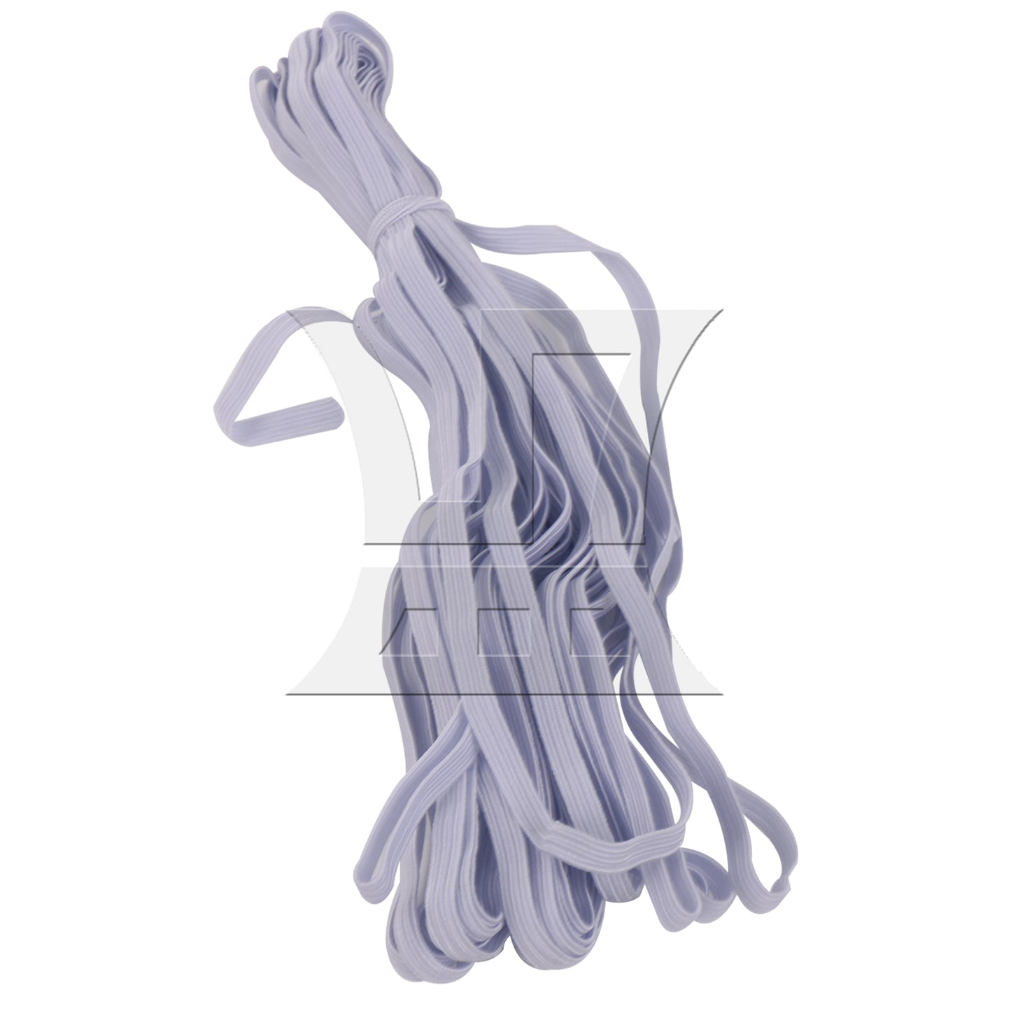 BQLZR  1pc Sewing Knit Elastic Band for Wristband Trousers White 1000x0.5cm