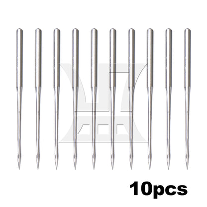 BQLZR 10pcs Sewing Machine Needles DB Size 11 Round Head for Electric Industrial Flat Car Accessories 3.8cm Length