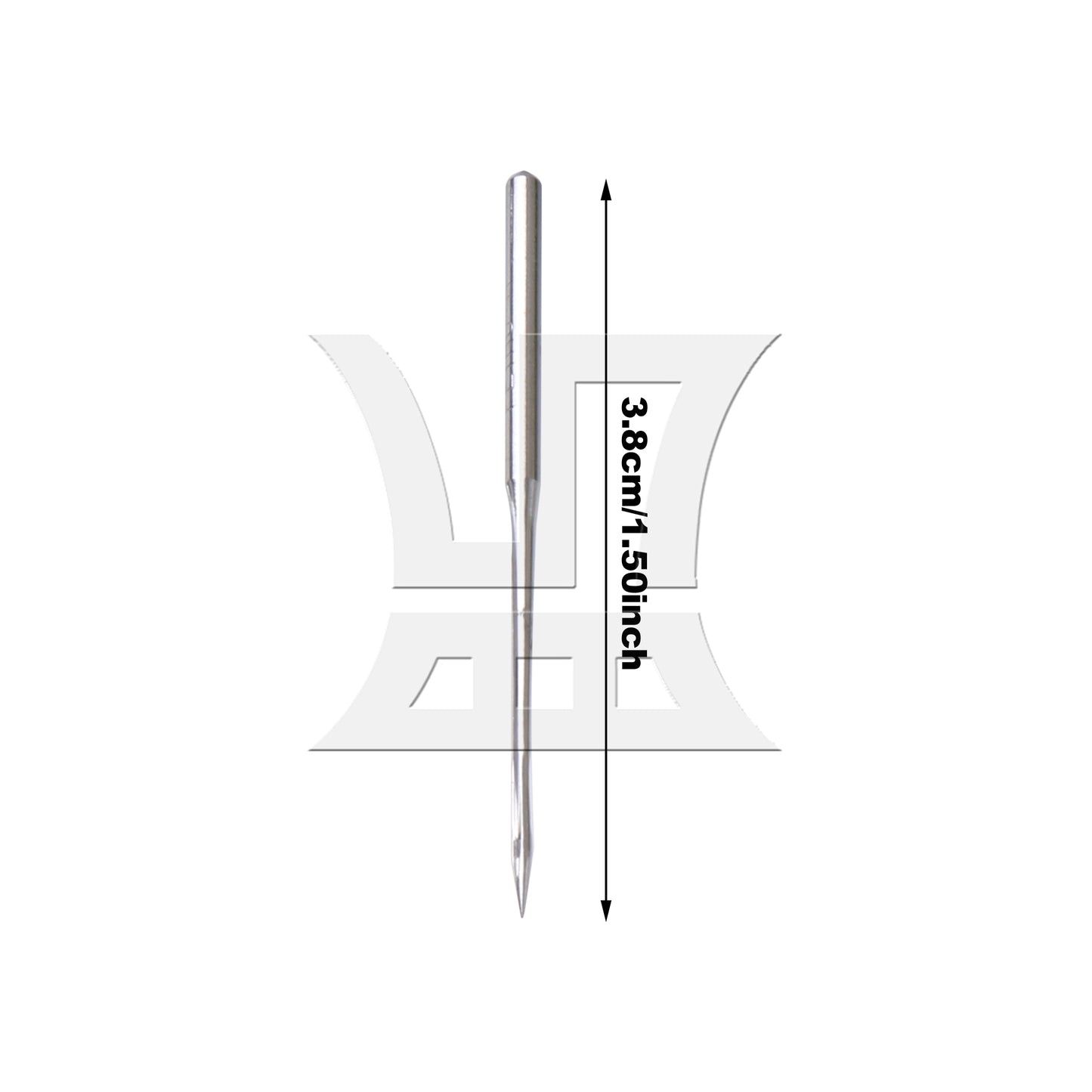 BQLZR 10pcs Sewing Machine Needles DB Size 11 Round Head for Electric Industrial Flat Car Accessories 3.8cm Length