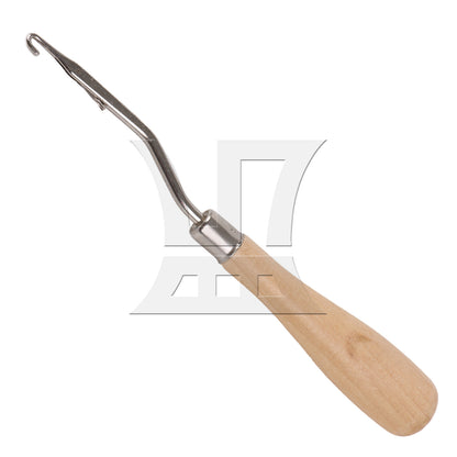 BQLZR 1pc Carpet Yarn Repair Knitting Crochet Tool Log Color Carpet Crochet Hook