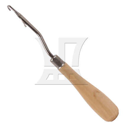 BQLZR 1pc Carpet Yarn Repair Knitting Crochet Tool Log Color Carpet Crochet Hook