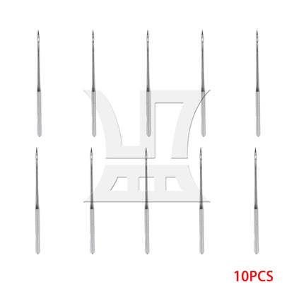 BQLZR 10pcs Sewing Machine Needles DB Size 12 Round Head for Electric Industrial Flat Car Accessories 3.8cm Length