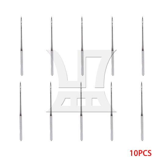 BQLZR 10pcs Sewing Machine Needles DB Size 12 Round Head for Electric Industrial Flat Car Accessories 3.8cm Length