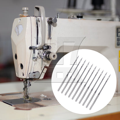 BQLZR 10pcs Sewing Machine Needles DB Size 14 Round Head for Electric Industrial Flat Car Accessories 3.8cm Length