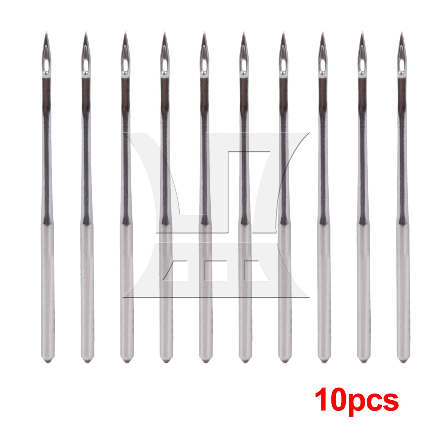 BQLZR 10pcs Sewing Machine Needles DB Size 18 Round Head for Electric Industrial Flat Car Accessories 3.8cm Length