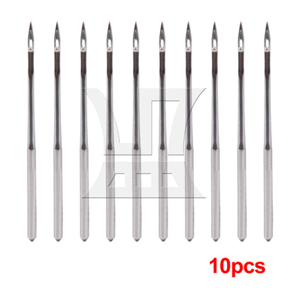 BQLZR 10pcs Sewing Machine Needles DB Size 18 Round Head for Electric Industrial Flat Car Accessories 3.8cm Length