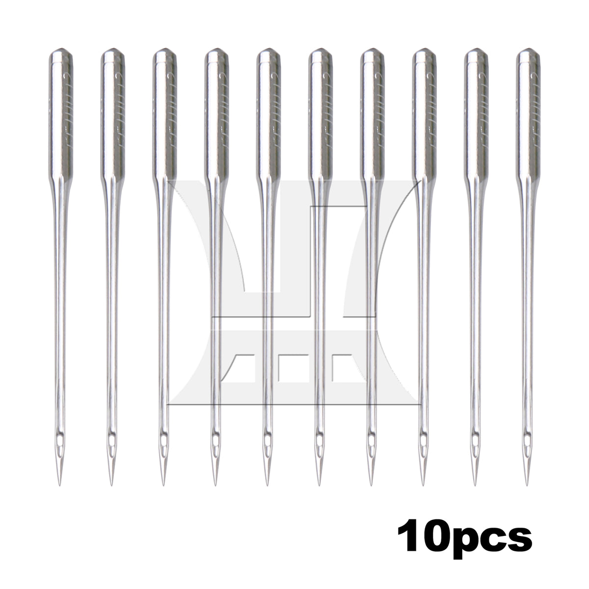 BQLZR 10pcs Embroidery Machine Needles HA Size 12 Flat Head for Electric Industrial Flat Car Accessories 3.8cm Length