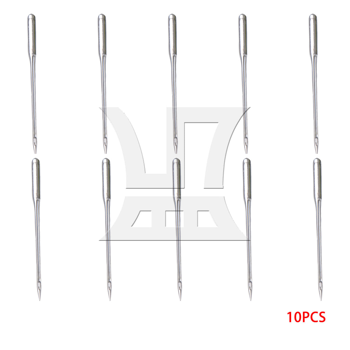 BQLZR 10pcs Embroidery Machine Needles HA Size 16 Flat Head for Electric Industrial Flat Car Accessories 3.8cm Length