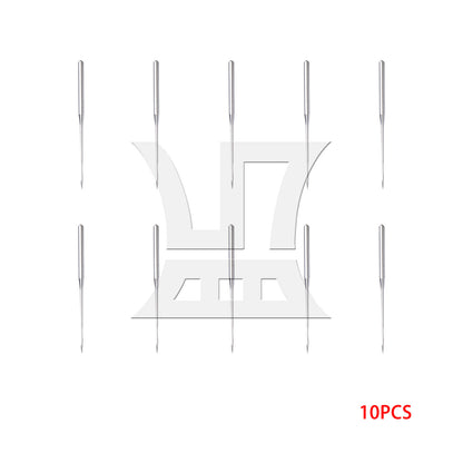 BQLZR 10pcs Embroidery Machine Needles HA Size 18 Flat Head for Electric Industrial Flat Car Accessories 3.8cm Length