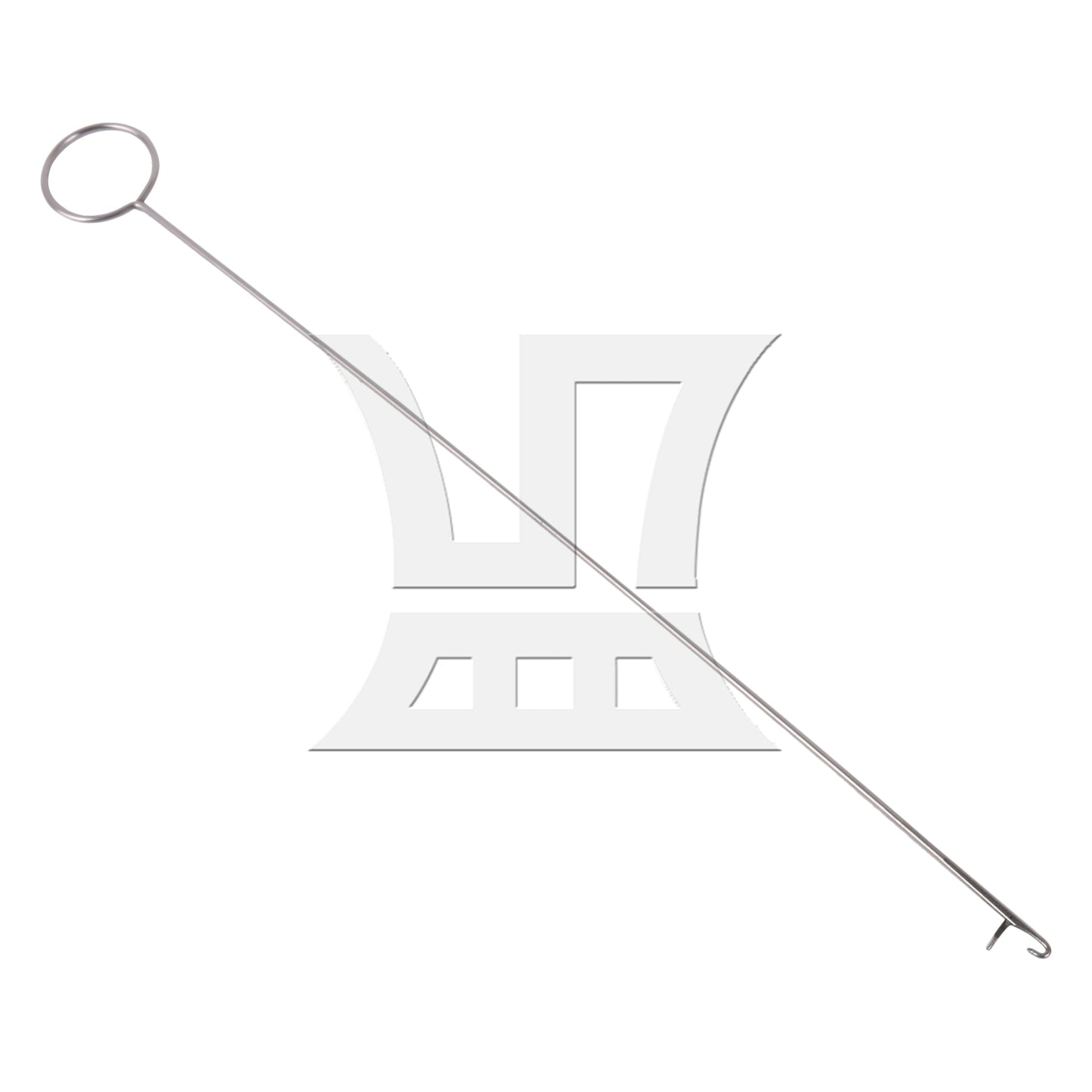 BQLZR 1pc Long Tongue Crochet Hook Lead Threading Bead Crochet Hook