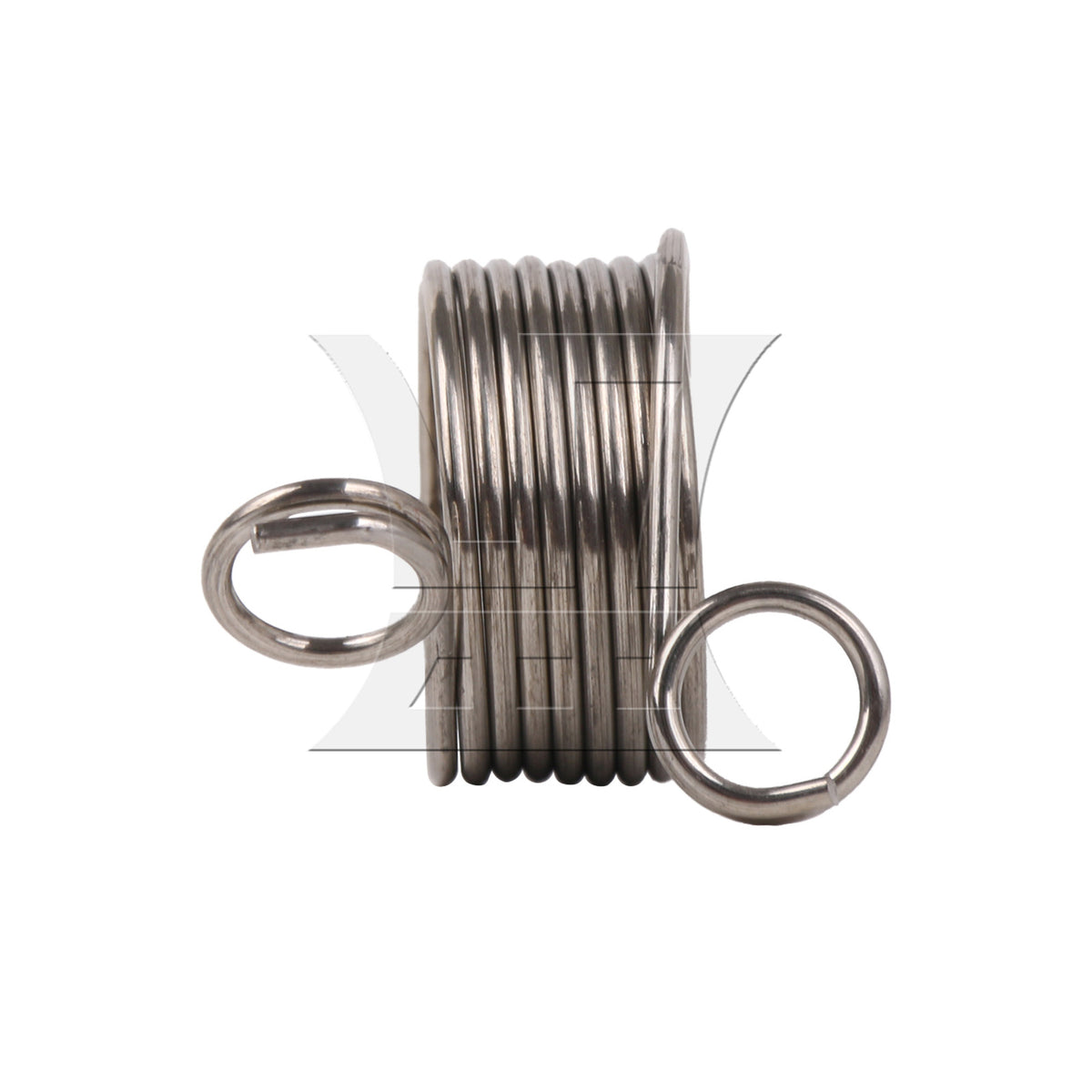 BQLZR 1pc Stainless Steel Finger Knitting Ring Crochet Loop Ring for Fingers Large Size