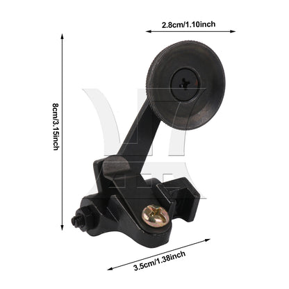 BQLZR 1pc 810 820 Sewing Machine Roller Foot for Leather Denim Material Large Size