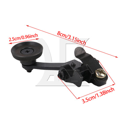 BQLZR 1pc 810 820 Sewing Machine Roller Presser Foot for Leather Denim Material Medium Size