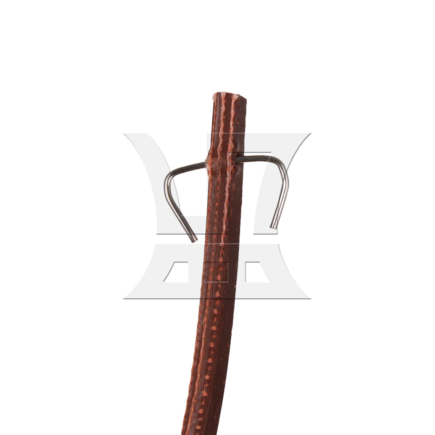 BQLZR Brown Treadle Sewing Machine Belt With Hook For Professionals, 72.05x0.19 Inches