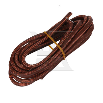 BQLZR Brown Treadle Sewing Machine Belt With Hook For Professionals, 72.05x0.19 Inches