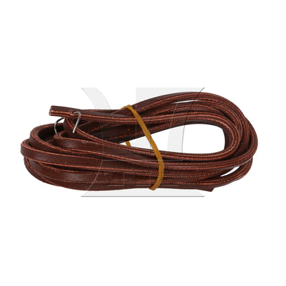 BQLZR Brown Treadle Sewing Machine Belt With Hook For Professionals, 72.05x0.19 Inches