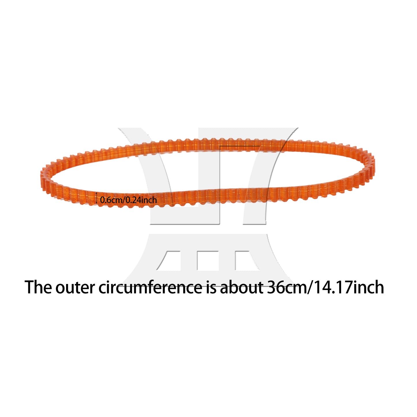 BQLZR 1PC Household Sewing Machine Motor Drive Belts Replacement for 115 360mm Outer Perimeter