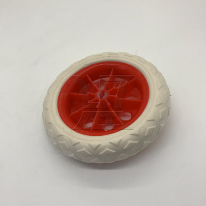 BQLZR 1pc Shopping Cart Wheel Red 16 Cm Cart Accessories Walker Shopping Cart Wheel Bearing Wheel