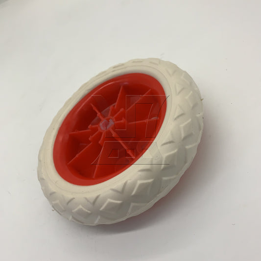 BQLZR 1pc Shopping Cart Wheel Red 16 Cm Cart Accessories Walker Shopping Cart Wheel Bearing Wheel