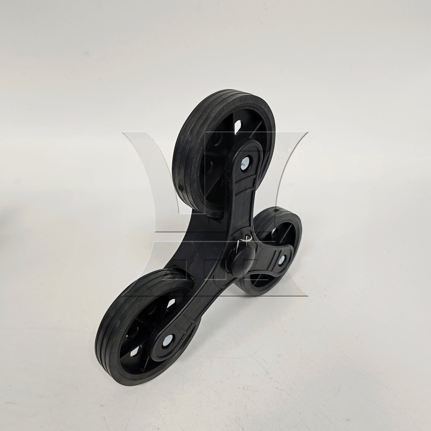 BQLZR 1pc Stair Climbing Wheel Black Greeting Car Climbing Stairs Triangular Wheels Six Wheels Climbing Stairs Wheels