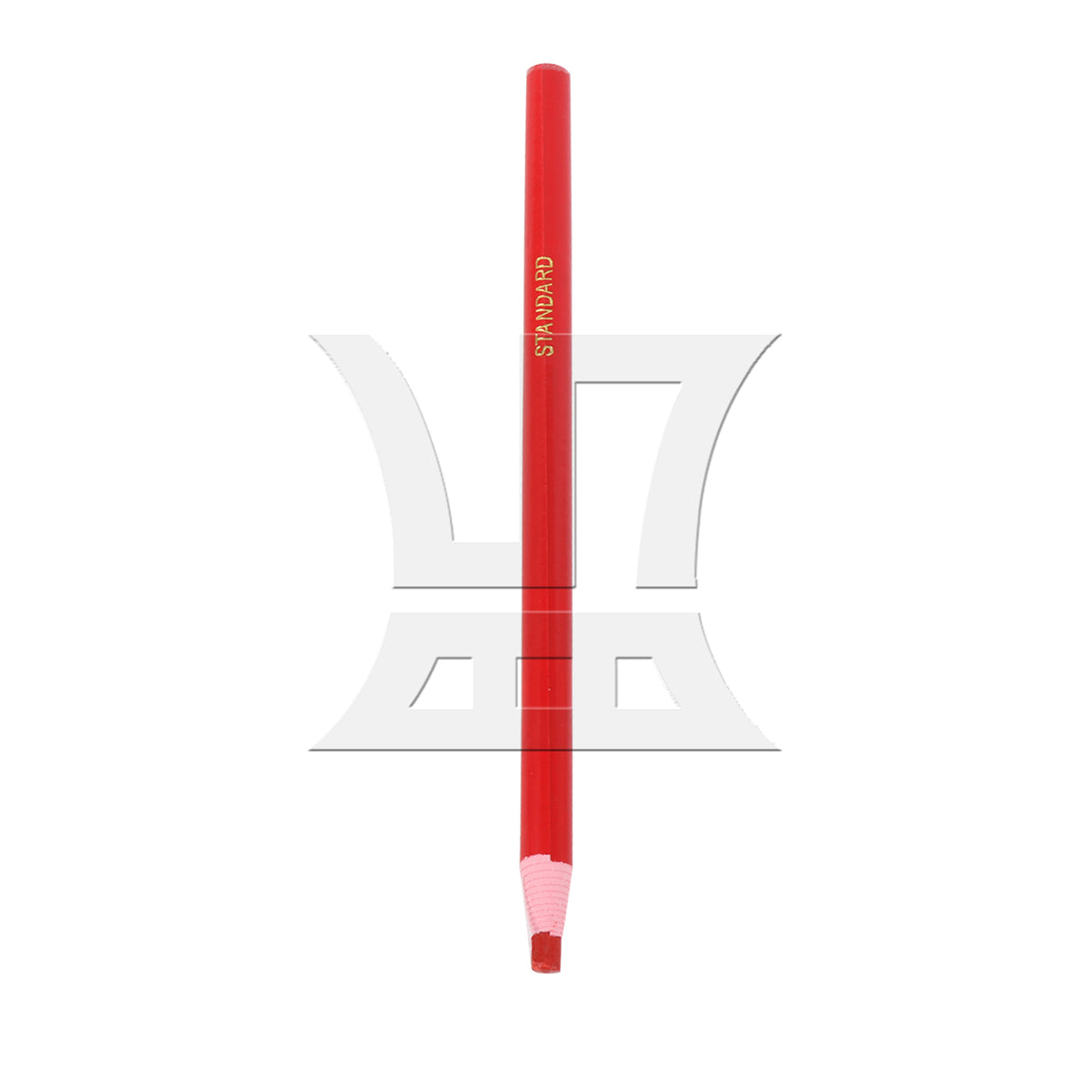 BQLZR 1PC Clothing Red Wax Pencils for Leather Goods Marking Clear Color Crayon 170x8mm