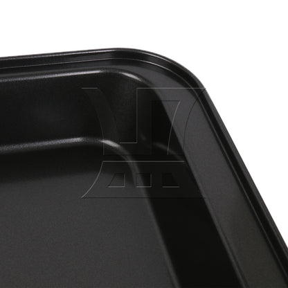 BQLZR Carbon Steel Rectangular Cake Baking Pan, Stable For Baking Crisps, 16.73 x 11.22 Inch