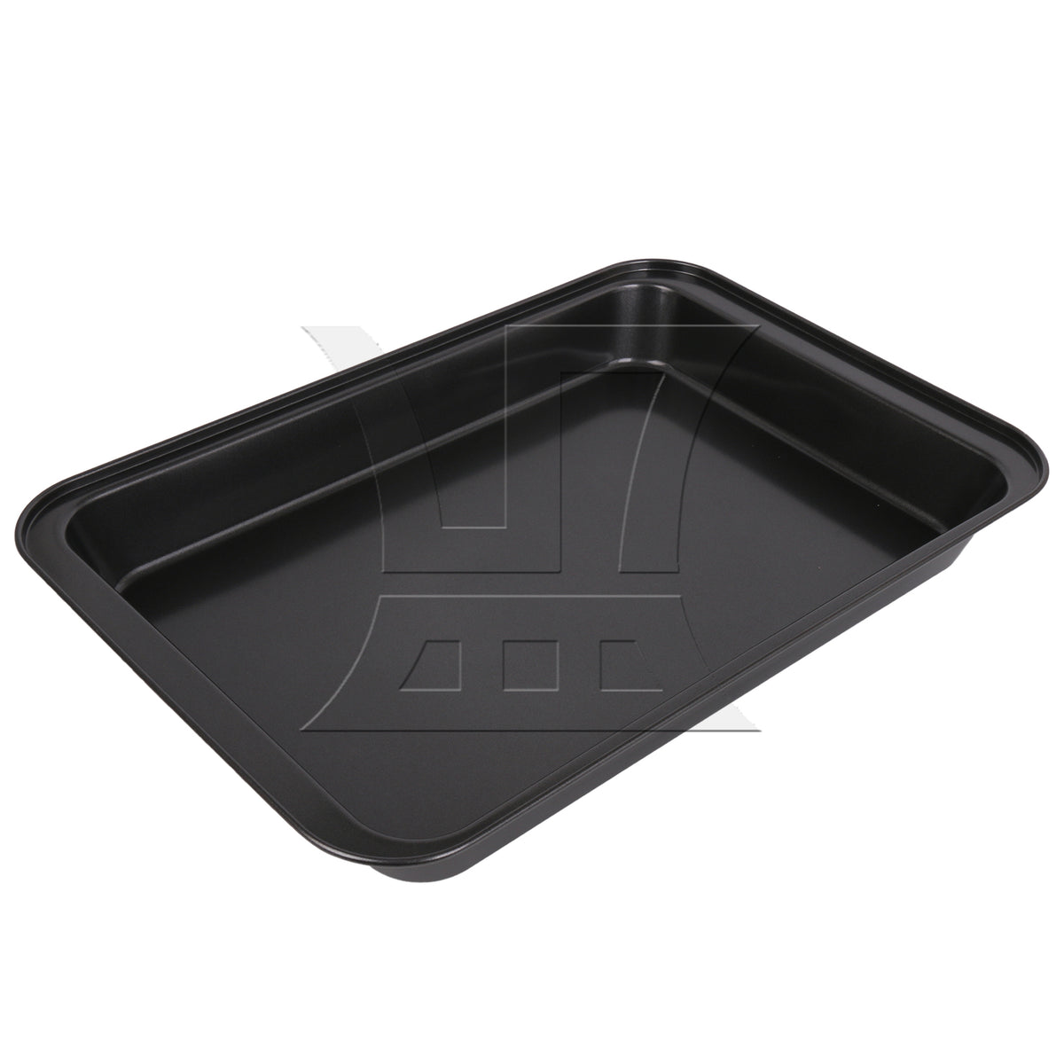 BQLZR Carbon Steel Rectangular Cake Baking Pan, Stable For Baking Crisps, 16.73 x 11.22 Inch
