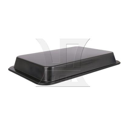 BQLZR Carbon Steel Rectangular Cake Baking Pan, Stable For Baking Crisps, 16.73 x 11.22 Inch