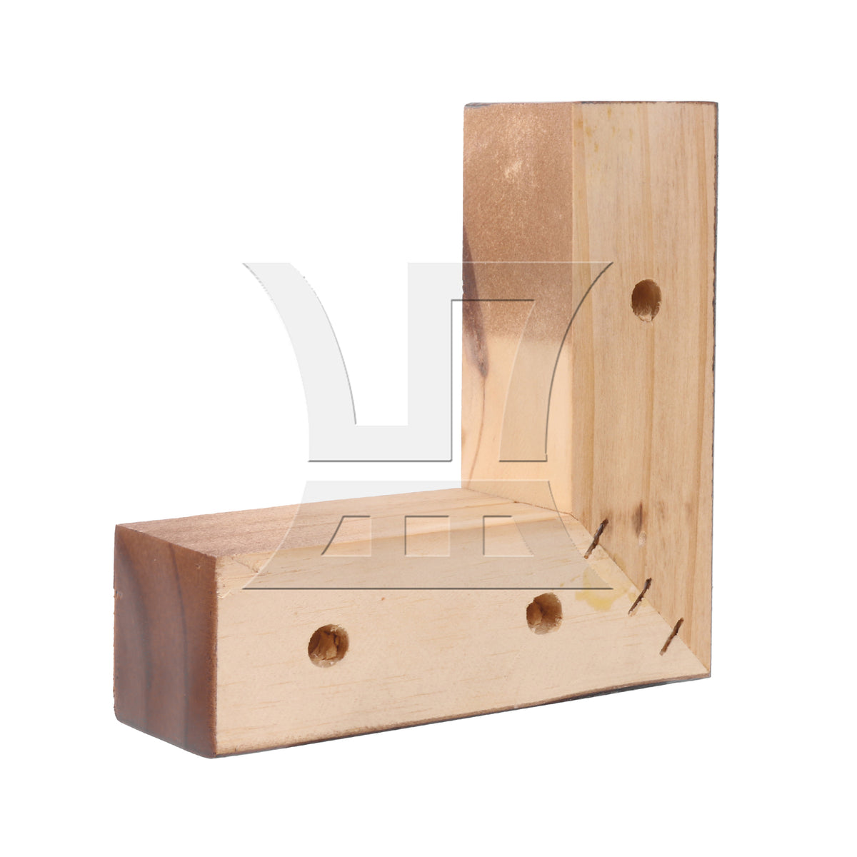 BQLZR L-Shaped Wooden Furniture Legs, Strong And Reliable, For Sofa, 5.91x1.97x1.97 Inches