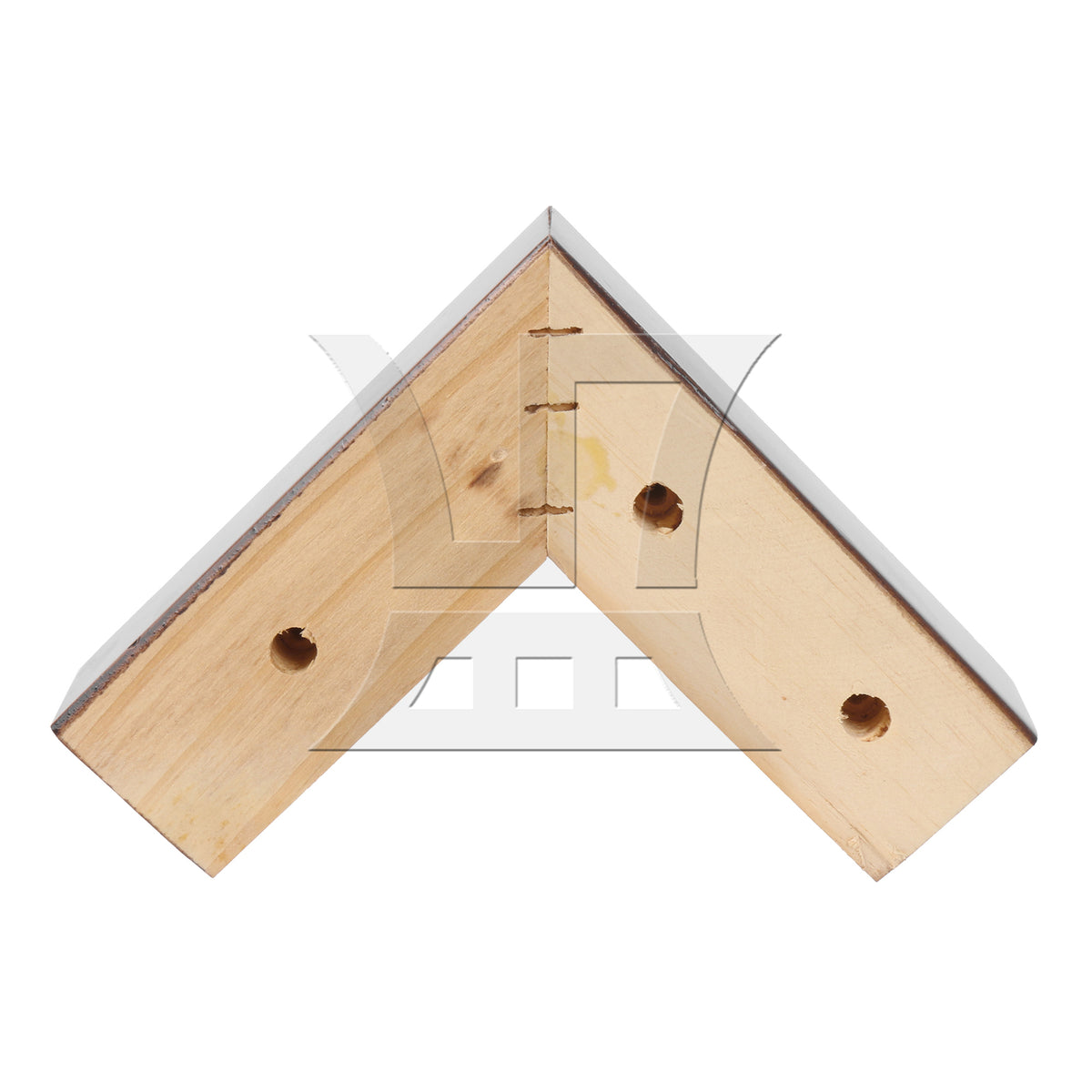 BQLZR L-Shaped Wooden Furniture Legs, Strong And Reliable, For Sofa, 5.91x1.97x1.97 Inches