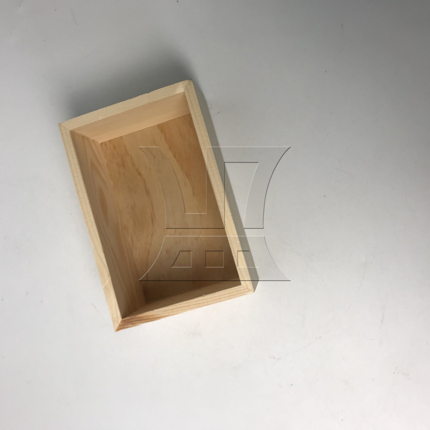BQLZR Natural Wood Storage Box With Smooth Surface For Storing Hair Accessories, 5.91x3.94x2.36 Inches