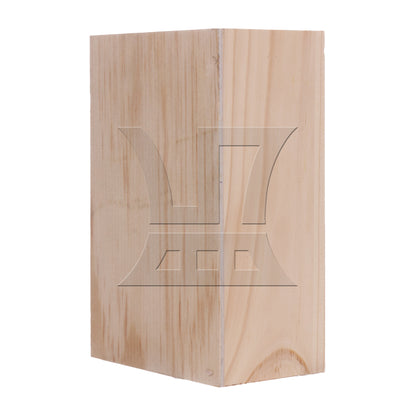 BQLZR Natural Wood Storage Box With Smooth Surface For Storing Hair Accessories, 5.91x3.94x2.36 Inches