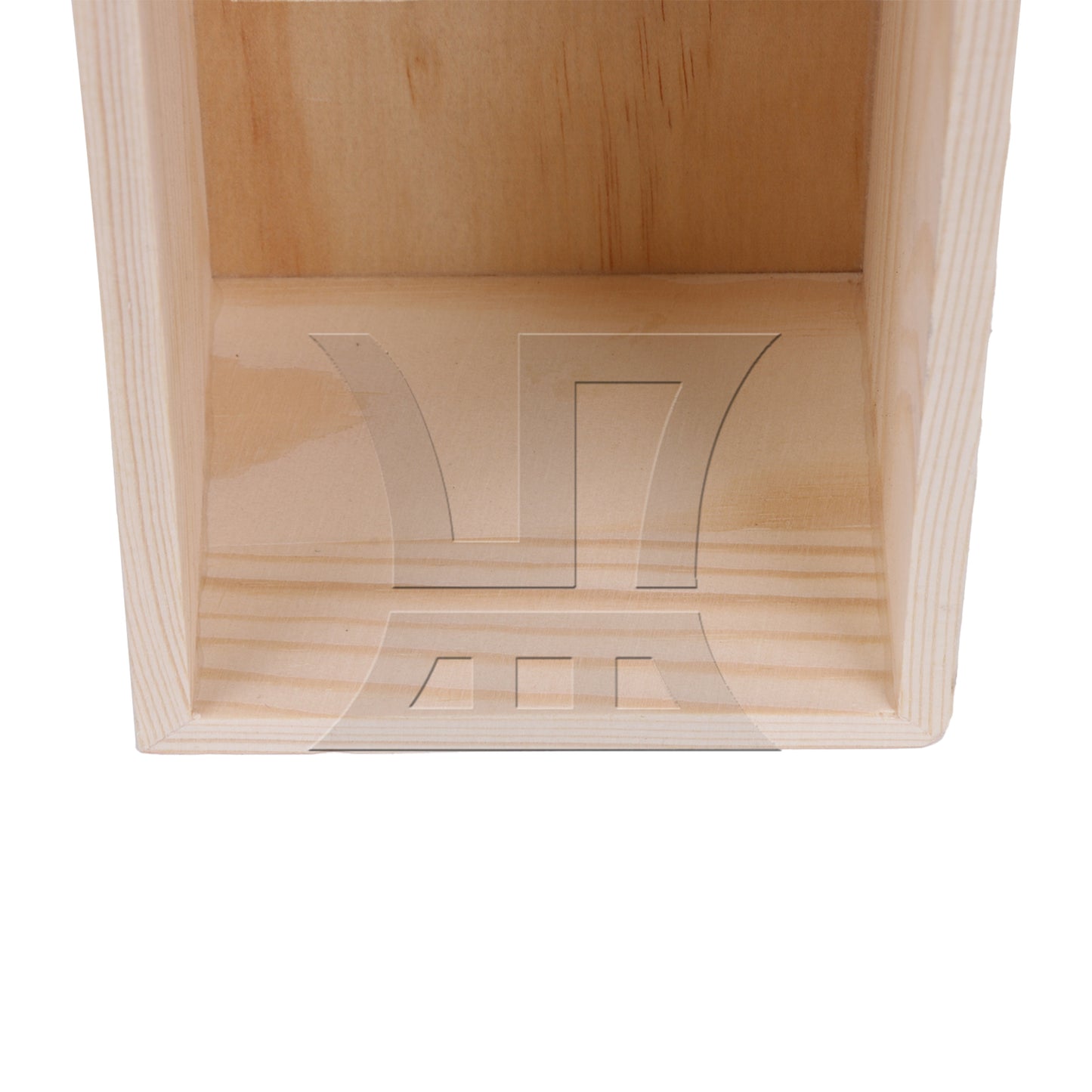 BQLZR Unfinished Wooden Storage Box, Long-Lasting, For Storing Watches, 7.87x3.94x3.15inch